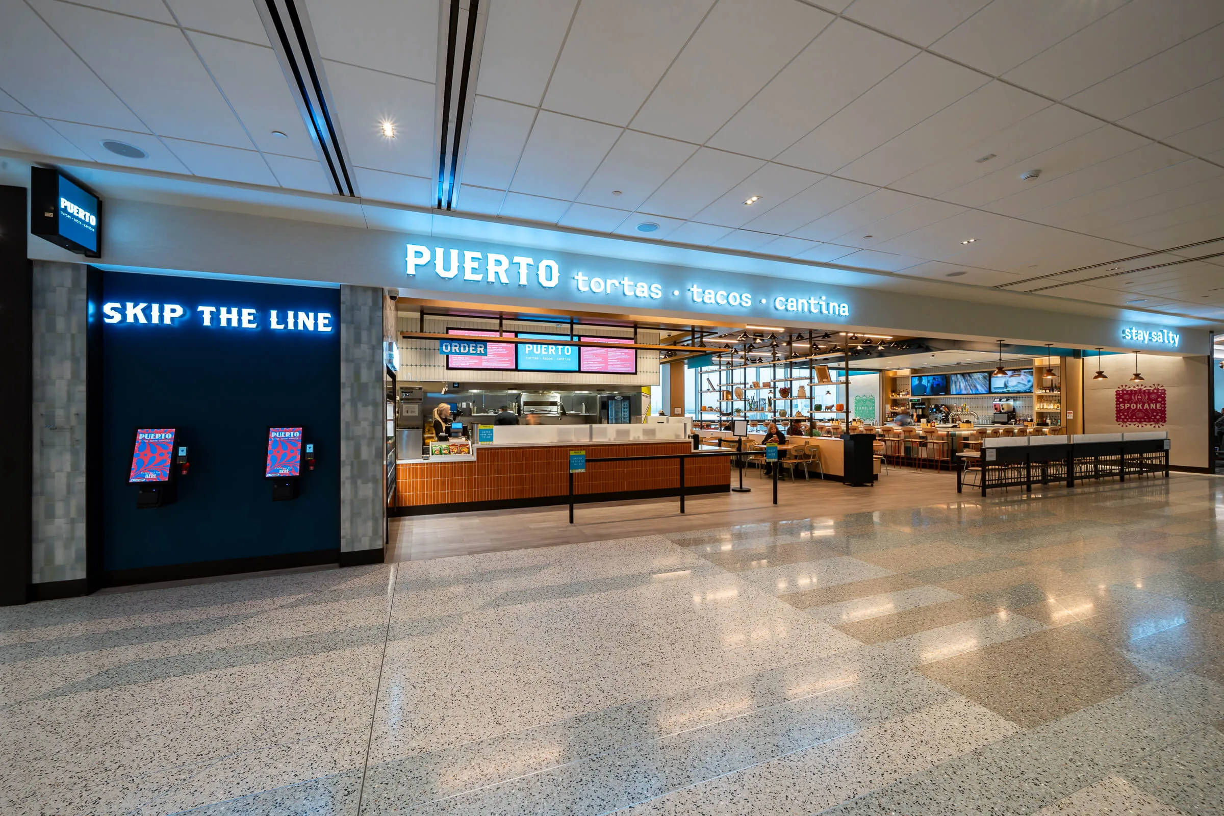 Puerto Tortas. Tacos. Cantina. Brings Bold Baja Flavors to Spokane International Airport 