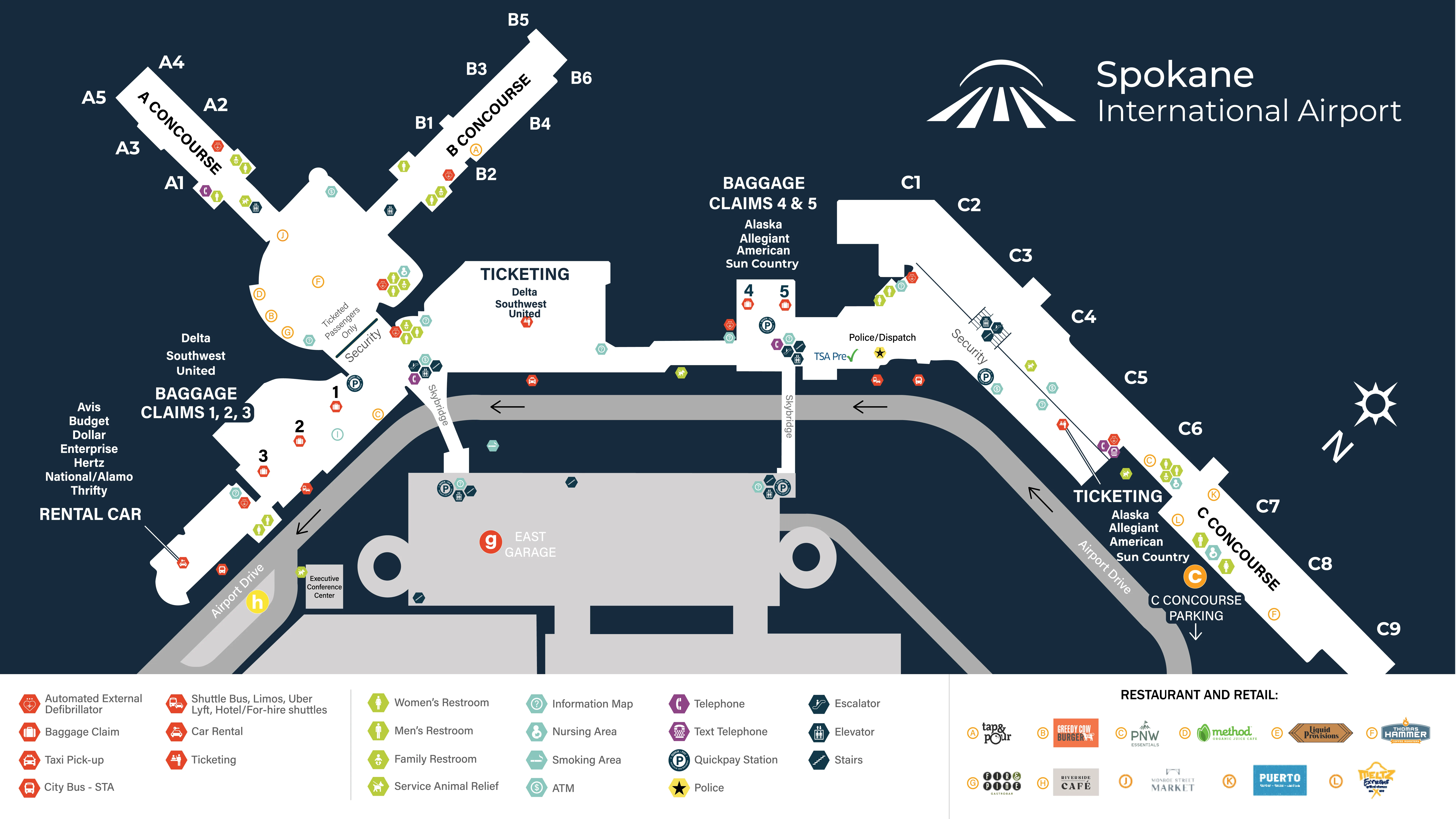 terminal map