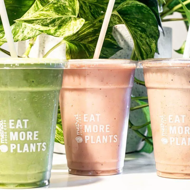 Method Juice Cafe smoothies